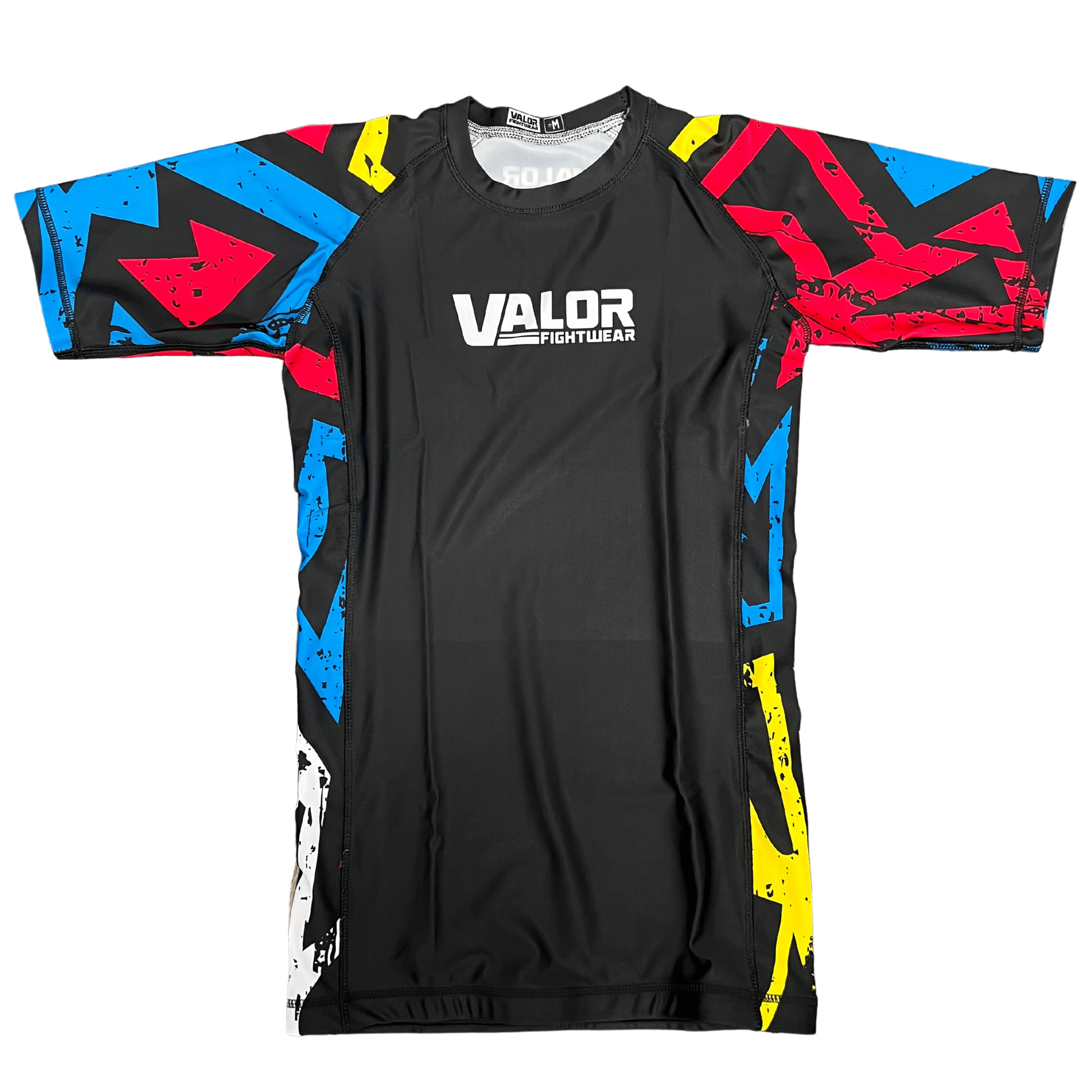 Valor Geometric Retro Rashguard