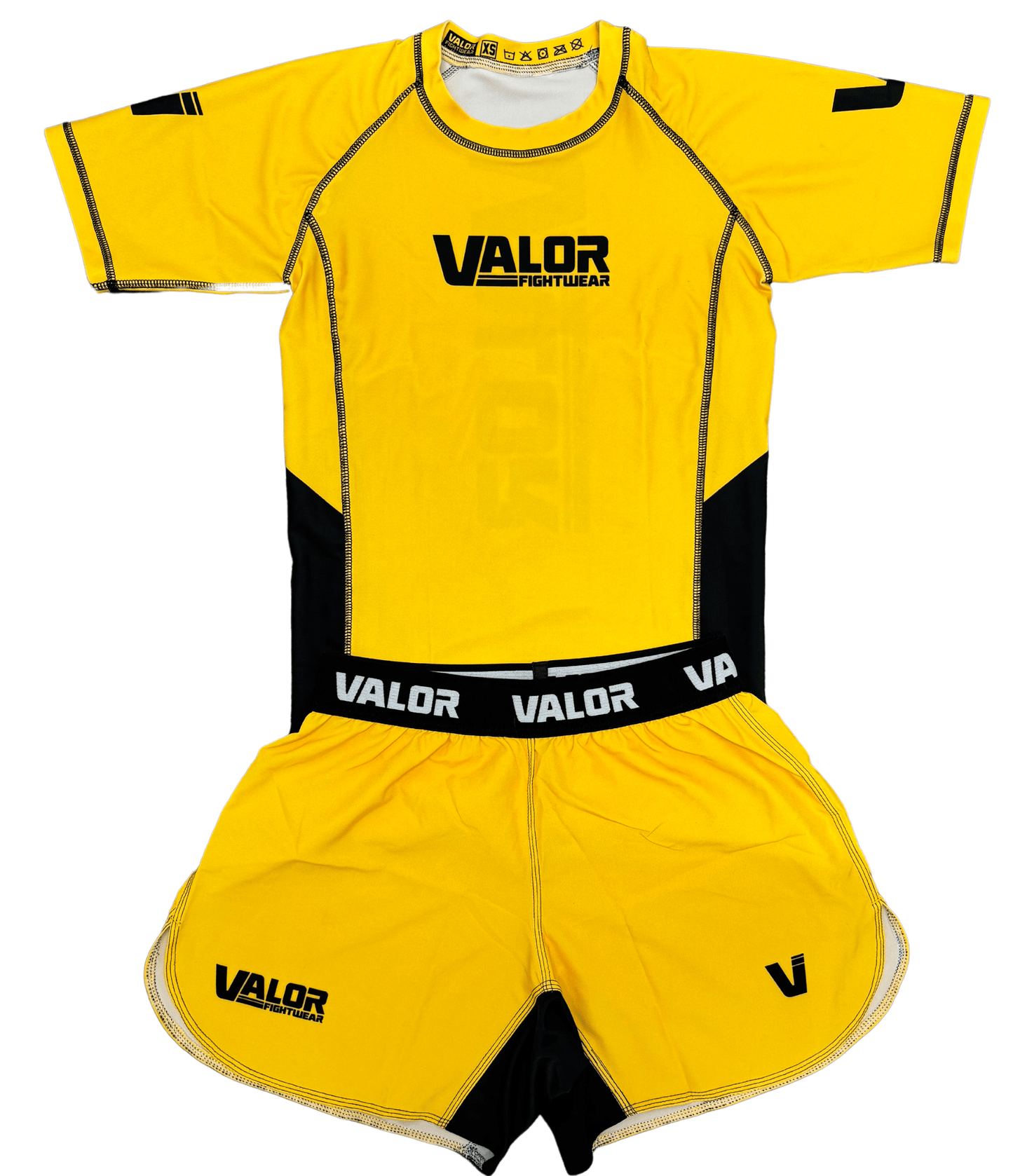 Kids No Gi BJJ/MMA Rash Guard - Sunburst - Valor Fightwear Kids Rashguard Valor Fightwear