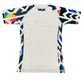 Kids No Gi BJJ/MMA Rash Guard - Geometric Fusion Flow White- Valor Fightwear Kids Rashguard Valor Fightwear