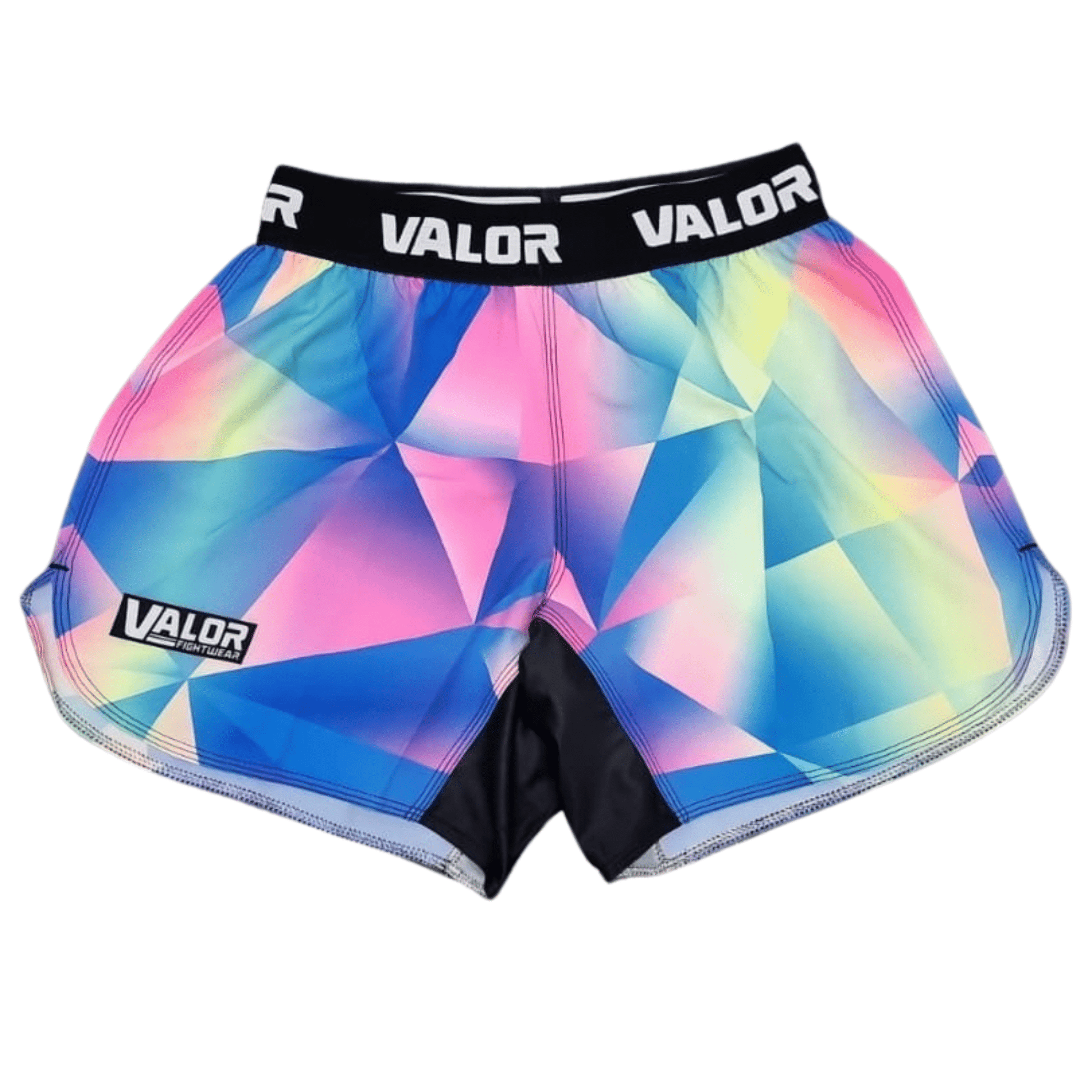 Geometric Design No Gi BJJ/MMA Board Shorts - Fusion - Valor Fightwear