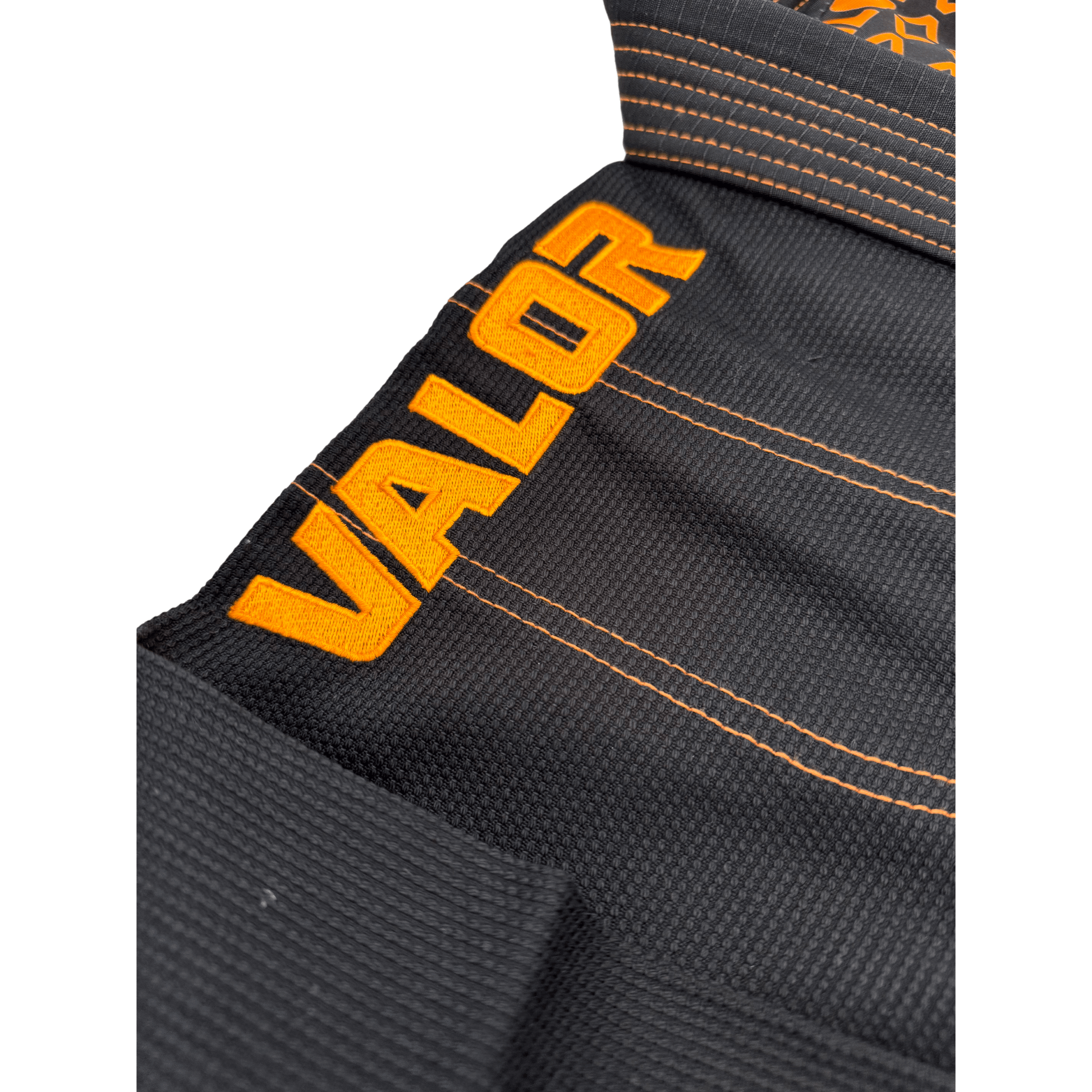 Kids Valor GEO ORANGE BLACK BJJ GI - Valor Fightwear Kids Gi Valor Fightwear