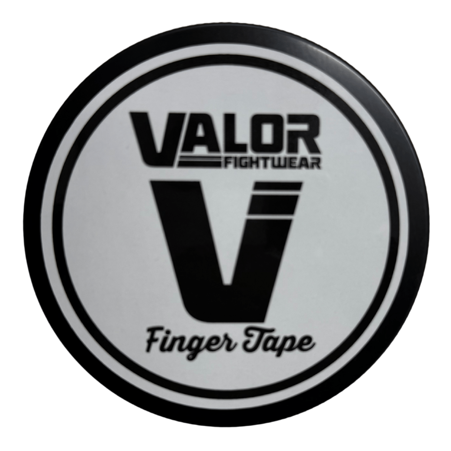 Valor Fightwear 8mm Tape / WHITE White BJJ Finger Tape - 3 Rolls Per Tin