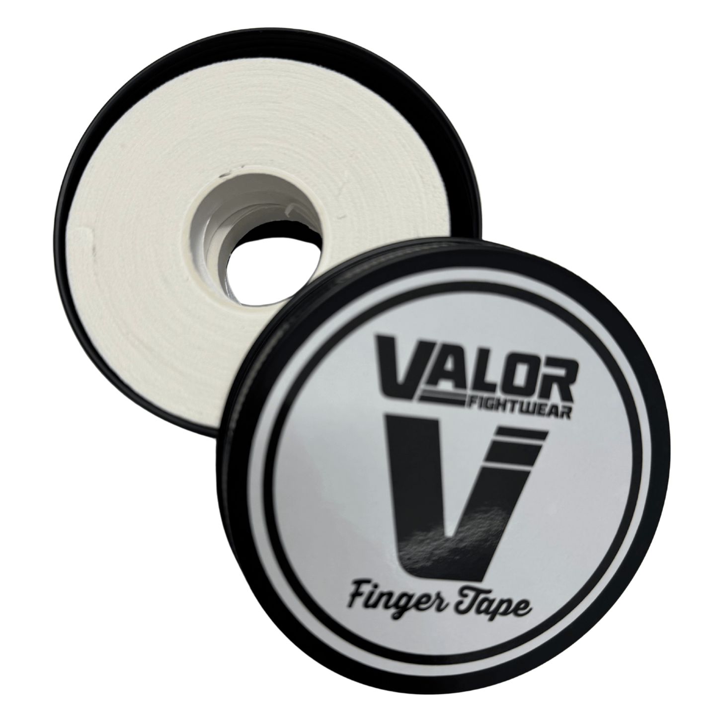 Valor Fightwear 8mm Tape / WHITE White BJJ Finger Tape - 3 Rolls Per Tin